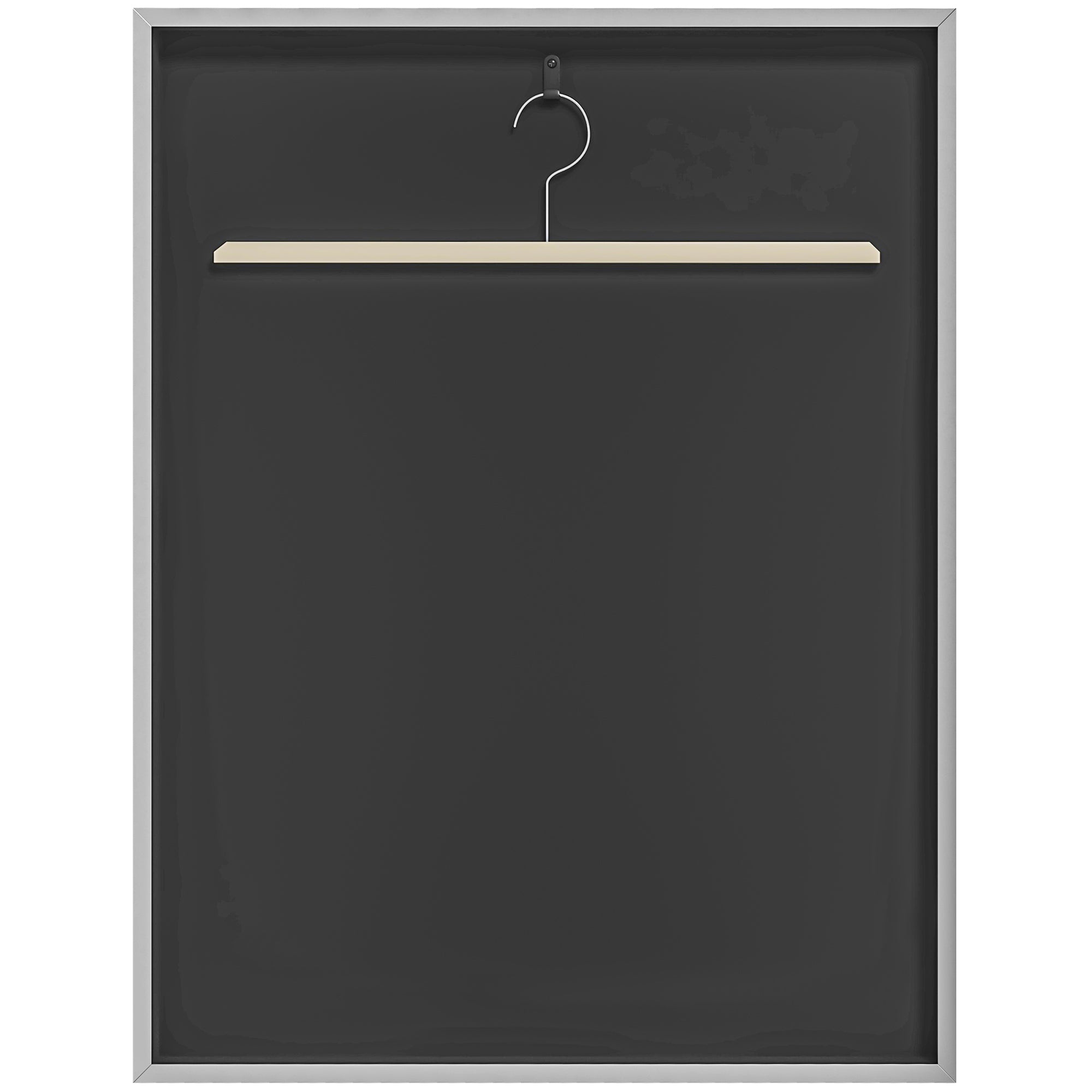 Frame box T-frame jersey frame in aluminum and UV protection acrylic, 70 x 90 cm