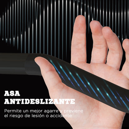 SPORTNOW 120 cm 8 kg Steel Weight Bar EZ Curl Bar Ø50 mm with 2 Clips Load 100 kg Olympic Bar for 5 cm Discs Gym Home Workout Black and Silver