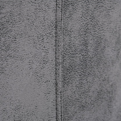 Set of 4 Dining Chairs Kitchen Chair with Backrest Cantilever Swing Chair Seat for Kitchen Living Room Steel Grey 45 x 61 x 98 cm