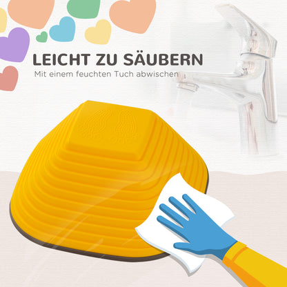 River Stones, 11-Piece Balancing Stones in Square Shape, Stackable & Non-slip Stack Stones up to 80 kg Load Capacity, Stepping Stones for 3-8 years, for Indoor Outdoor Play Multicolor