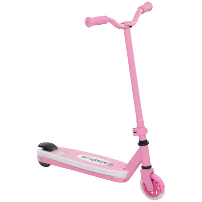 Electric Scooter for Kids 4-7 Years Electric Scooter Max 6 km/h Motor 80 W Maximum Range 8 km Children's Electric Scooter with LED Lights Rear Brake Pink
