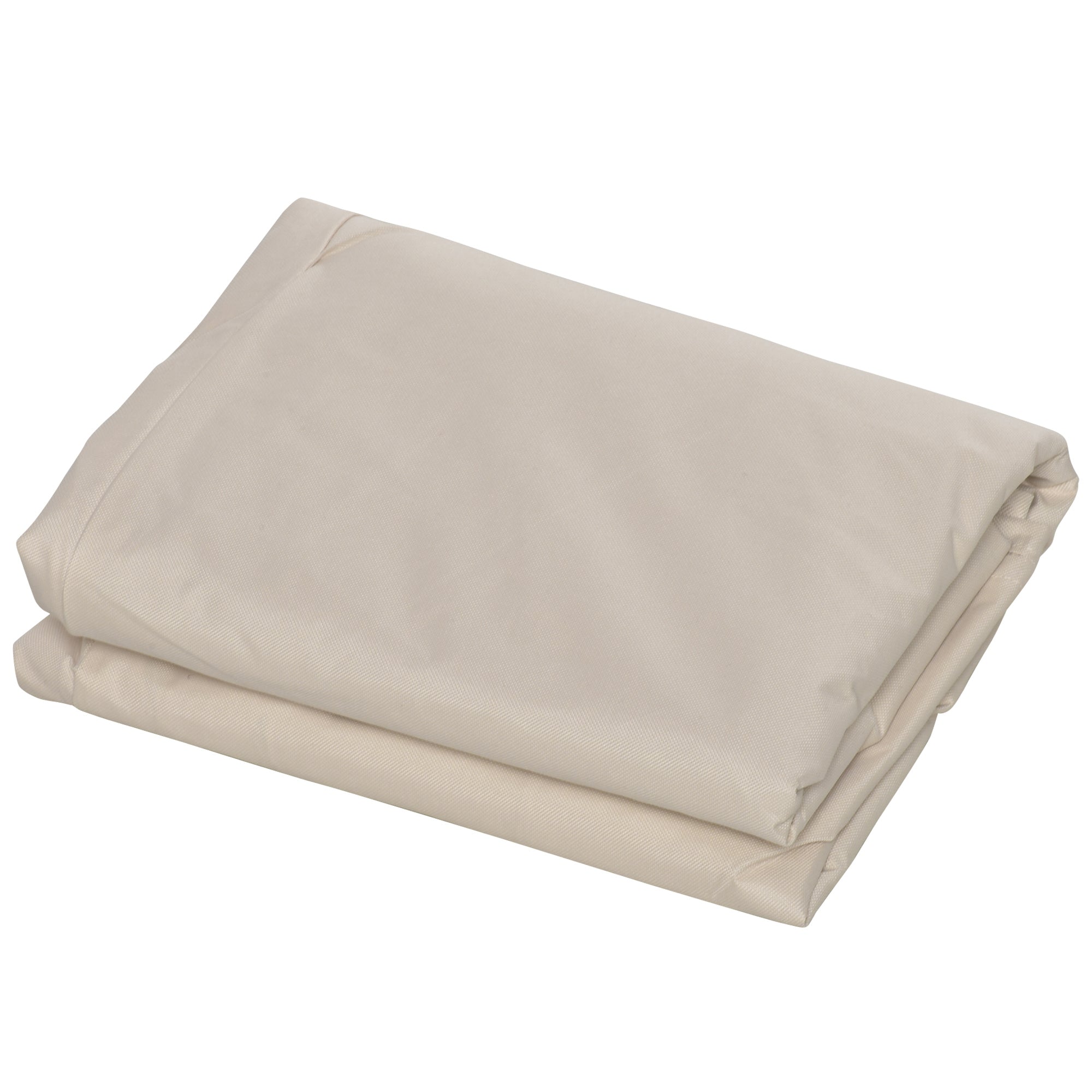 Beige Protective Cover for 3-Seater Bench 218x111x63/101 cm Waterproof Cover for Outdoor Garden Furniture Terrace Sofa Table Chair or BBQ