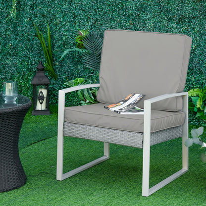 Set of 2 chair cushions removable seat cushions high comfort padded cushions foam polyester fabric light gray