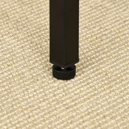 5-Piece Bar Table Set Bar Table with Bar Stool Set Dining Table with 4 Chairs Kitchen Table for Dining Room, Kitchen, Oak+Black