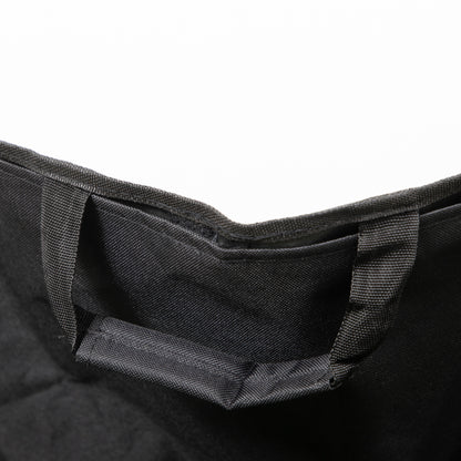 Camping Chair Foldable Garden Chair with Side Pocket, Steel Legs, Folding Chair with Carry Bag for Pool, Beach, Oxford, Black