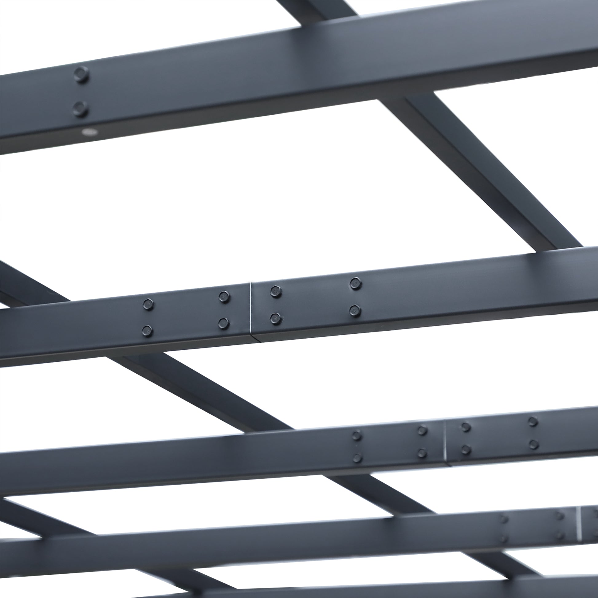 Rose Pavilion Plant Arch Rose Arch Trellis Garden Pavilion Weatherproof Metal Black 2.97 x 2.95 x 2.3 m