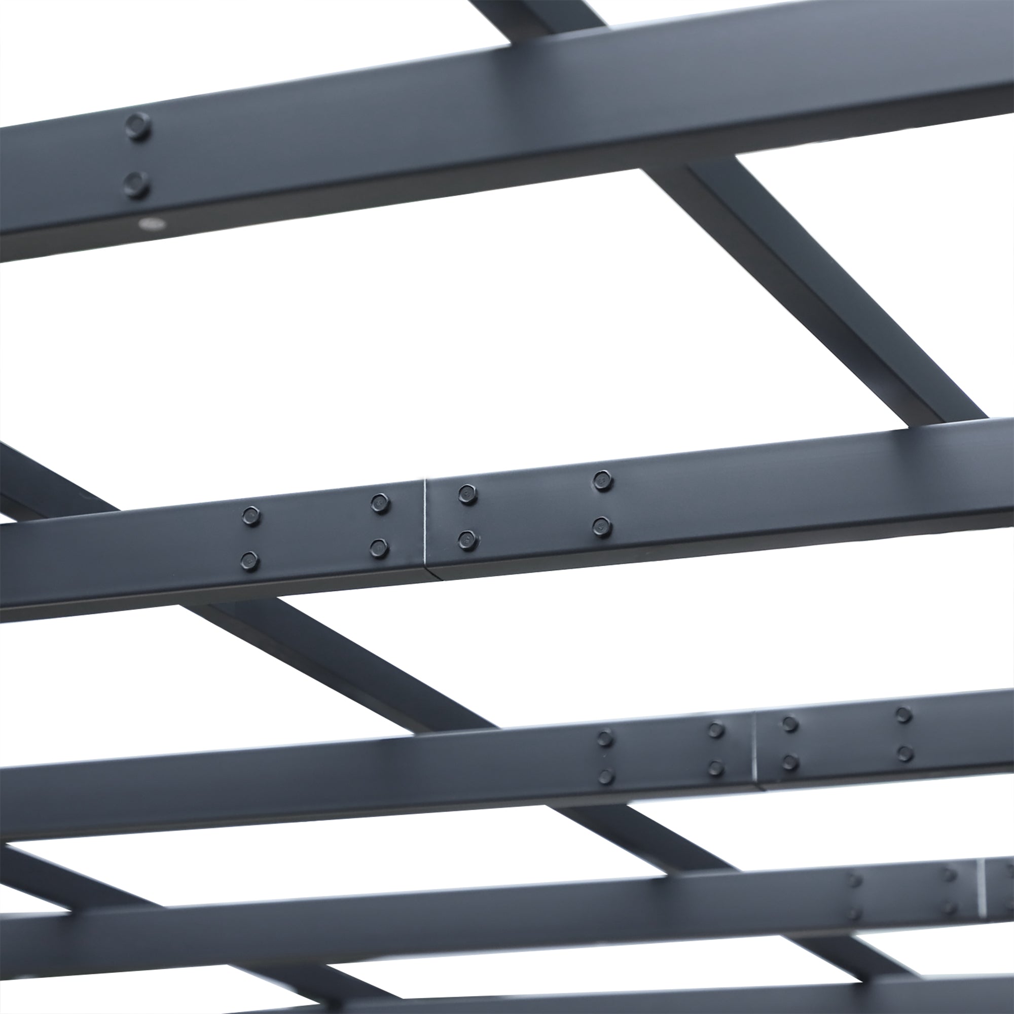 Rose Pavilion Plant Arch Rose Arch Trellis Garden Pavilion Weatherproof Metal Black 2.97 x 2.95 x 2.3 m