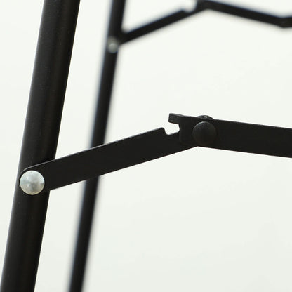 Full Body Mirror, 150 x 50 cm Wall Mirror with Stand, Arched Design, Floor Mirror with Shatterproof Film, for Living Room, Bedroom, Black