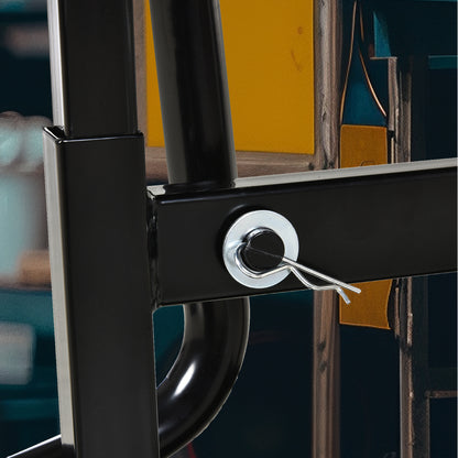 Universal Adjustable Hydraulic Motorcycle Lift Stand Workshop Stand for Off-Road Motorcycles Motocross Supermoto Black