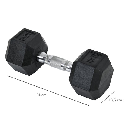 Dumbbell Set, 2 Piece Dumbbells with Knurled Handle, Cast Iron Dumbbell Set, 2 x 22 lbs, Dumbbells for Men and Women, Dumbbell Set for Home, Gym, Strength Training