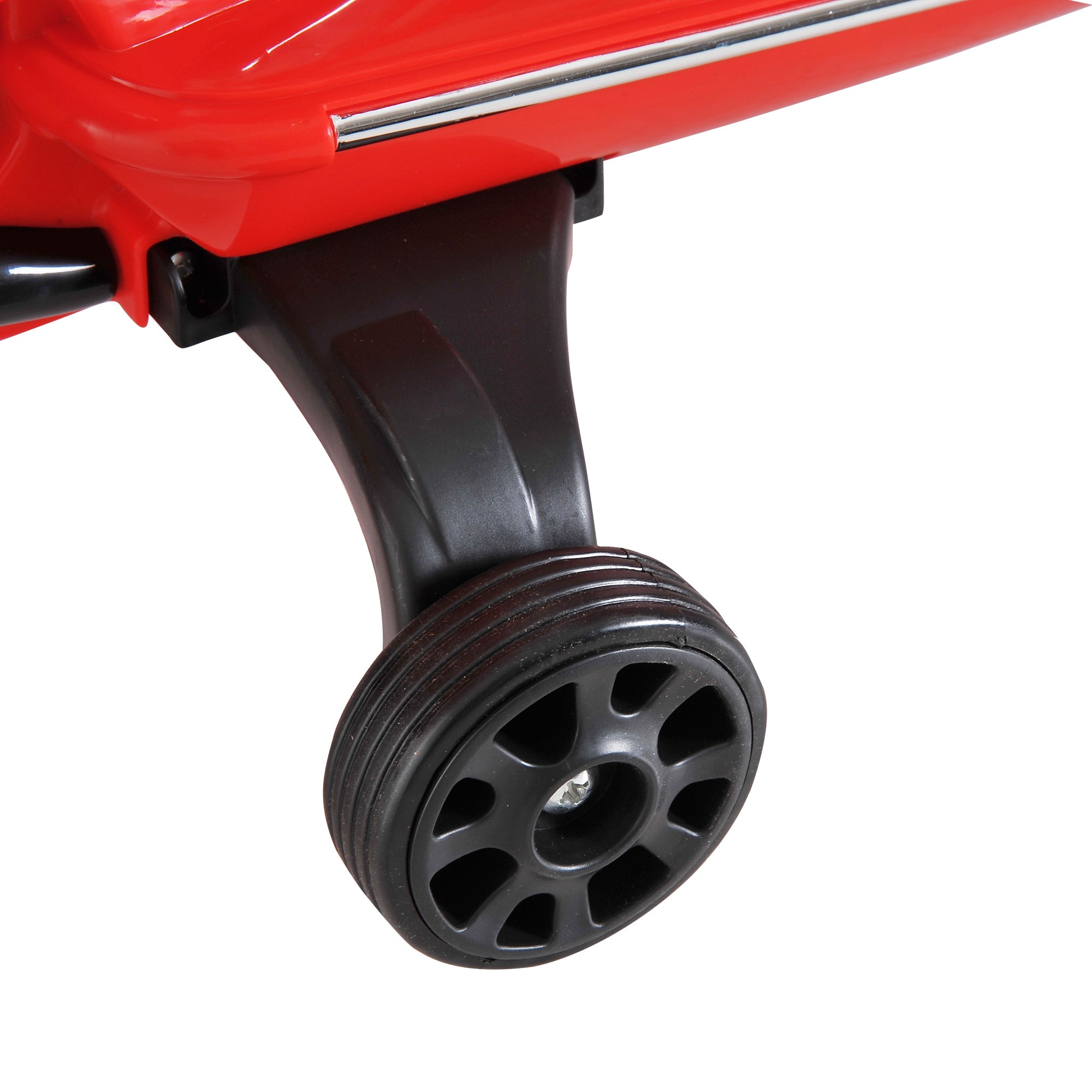 Electric Motorcycle for Kids 3-6 Years Old with VESPA License Battery-Powered Kids Motorcycle with Music Speed 2-3 km/h and Horn Load 25 kg Red