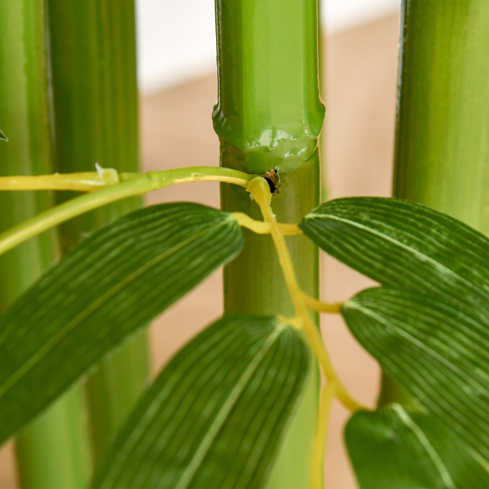 Artificial Bamboo Tree Large 140 cm Artificial Plant, Plastic Fake Plants in Pot, Artificial Bamboo with 780 Leaves like Real for Living Room Bedroom Office Garden Modern Decoration