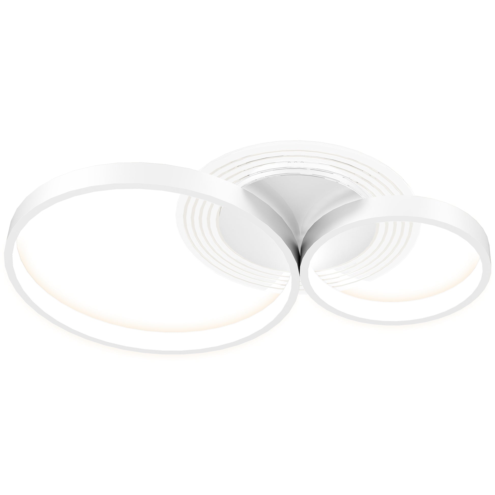 40W LED Ceiling Lamp Modern LED Ceiling Light 3000K/4000K/6500K for Bedroom Living Room Kitchen Dining Room White