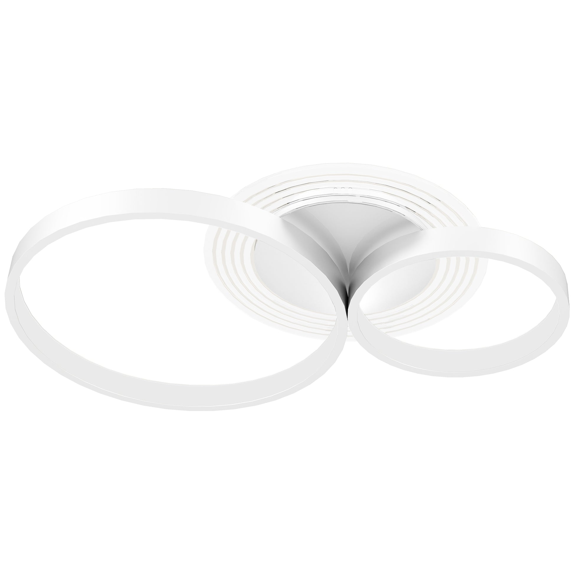 40W LED Ceiling Lamp Modern LED Ceiling Light 3000K/4000K/6500K for Bedroom Living Room Kitchen Dining Room White