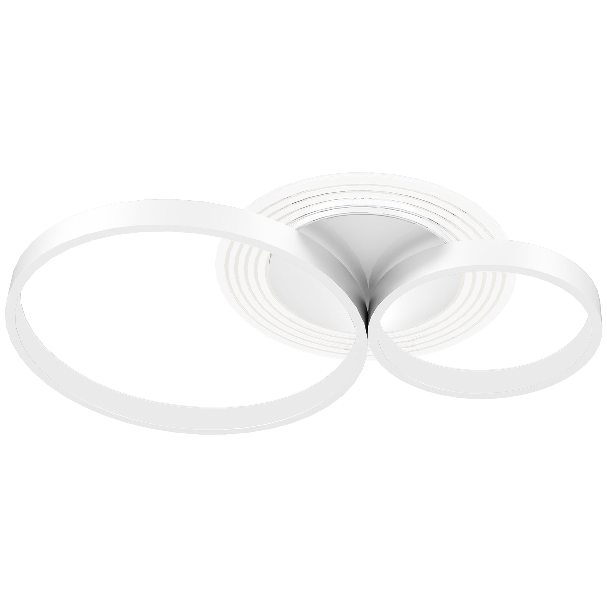 40W LED Ceiling Lamp Modern LED Ceiling Light 3000K/4000K/6500K for Bedroom Living Room Kitchen Dining Room White
