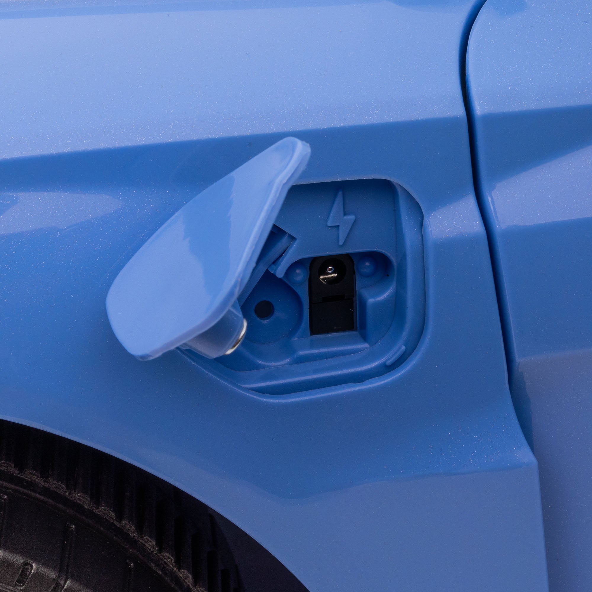 Electric Car for Children +3 Years Audi RS e-tron GT 12V Battery Car with Remote Control LED Headlights Horn Music USB and Door Opening 3-5 km/h Blue