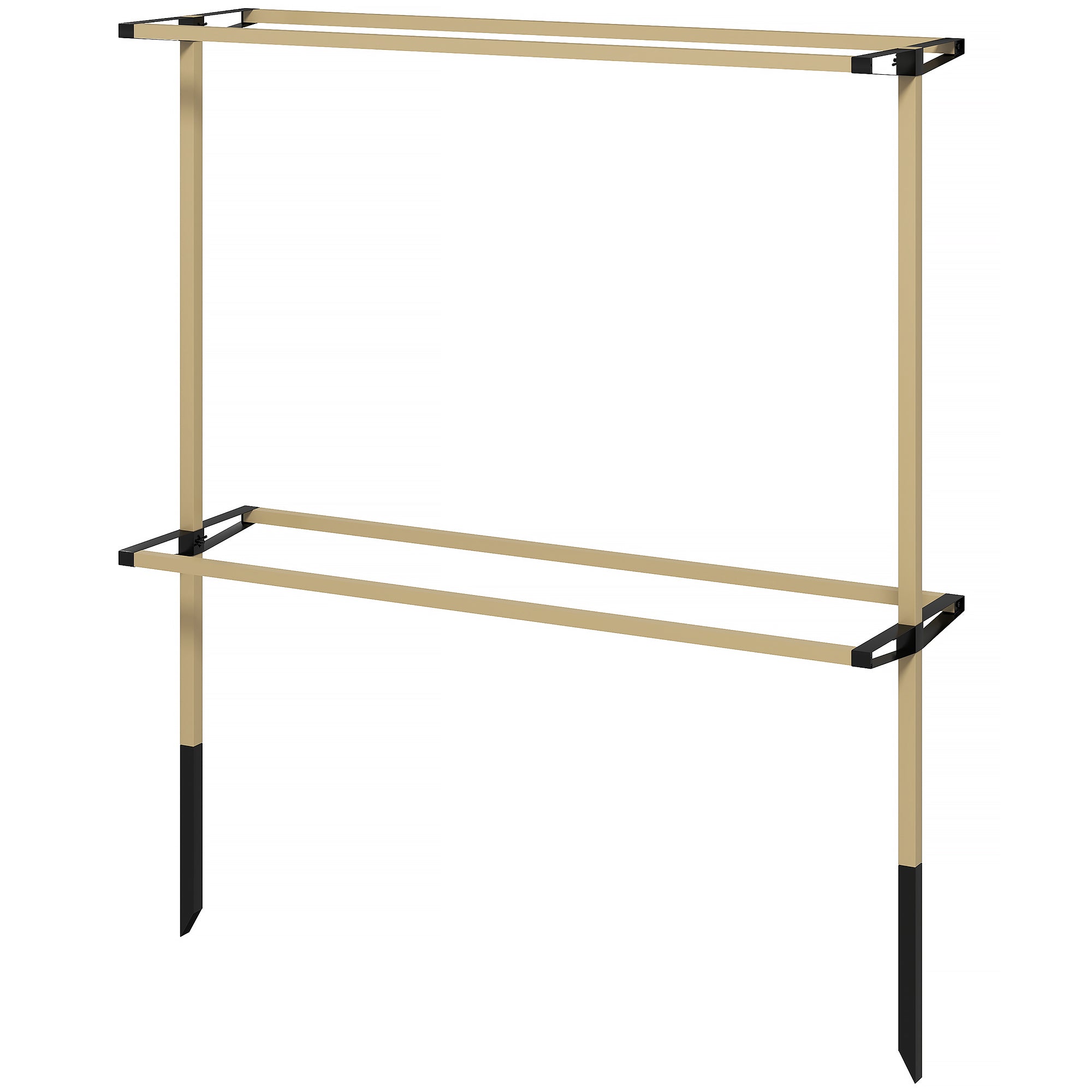 Metal Berry Trellis for Raspberries, Blackberries & Blueberries — Flexible, Expandable Support for Garden & Patio