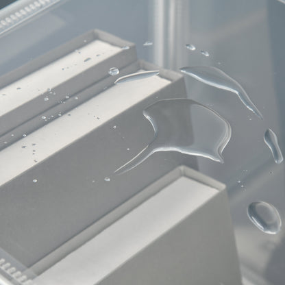 Modular Space-Saving Shoe Cabinet with Stackable Design, 6 Cubes in PP Plastic, 65x32x95cm, Transparent