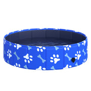 Dog Pool Foldable Paddling Pool for Dogs up to 25 kg Ø80 x 20 cm Non-slip Dog Bathtub Swimming Pool Swimming Pool for Dogs and Cats