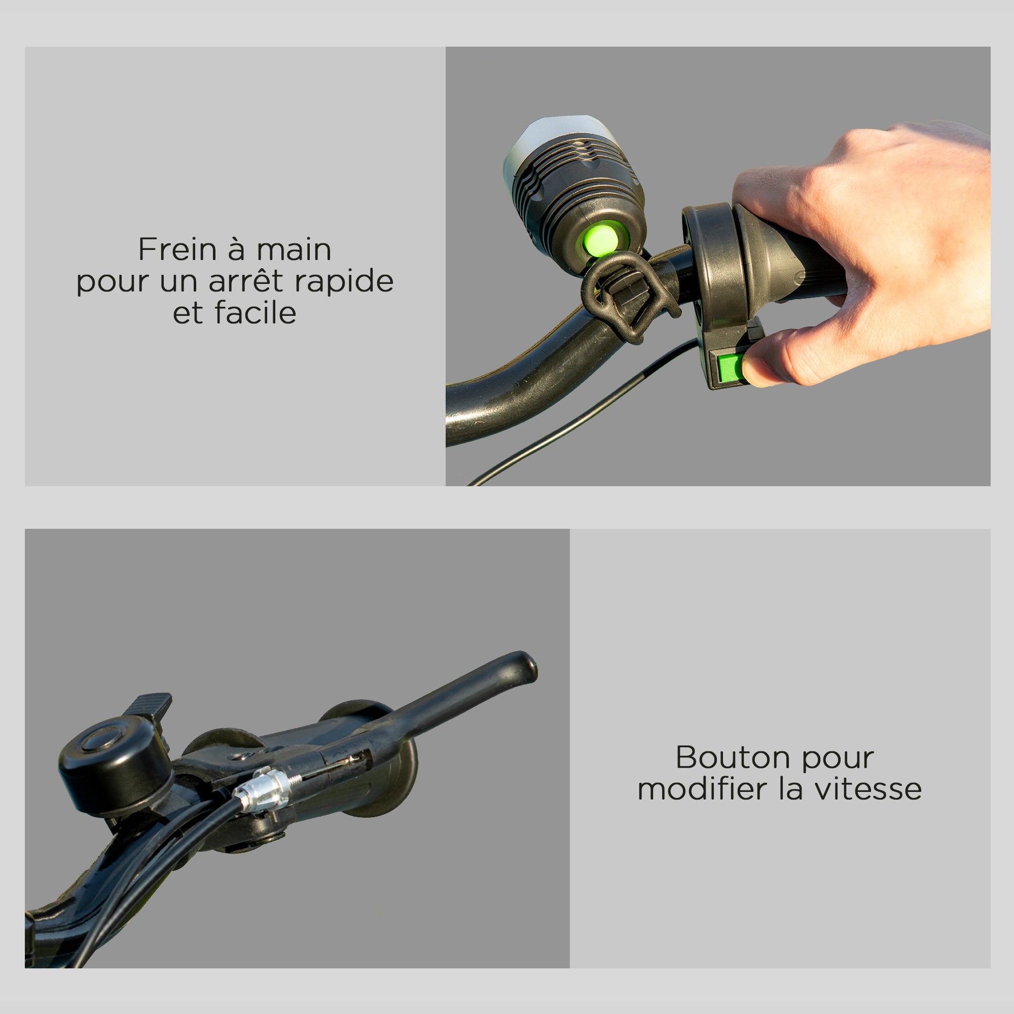 120W Foldable Electric Scooter for Kids 7-14 Years Old 12 Km/h Max Speed 10 Km Max Range Blue