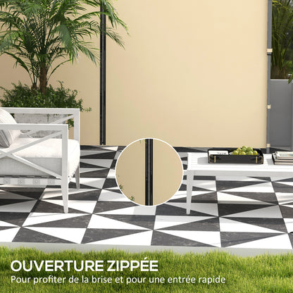 Replacement Side Panels for Gazebo Walls 3 x 3 or 3 x 6 m 2 Pieces Beige