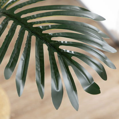 Artificial Palm 190 cm Artificial Plant, Plastic Artificial Plants in Pot Artificial Palm, Fake Plant for Living Room Bedroom Office Garden Modern Decoration Gift