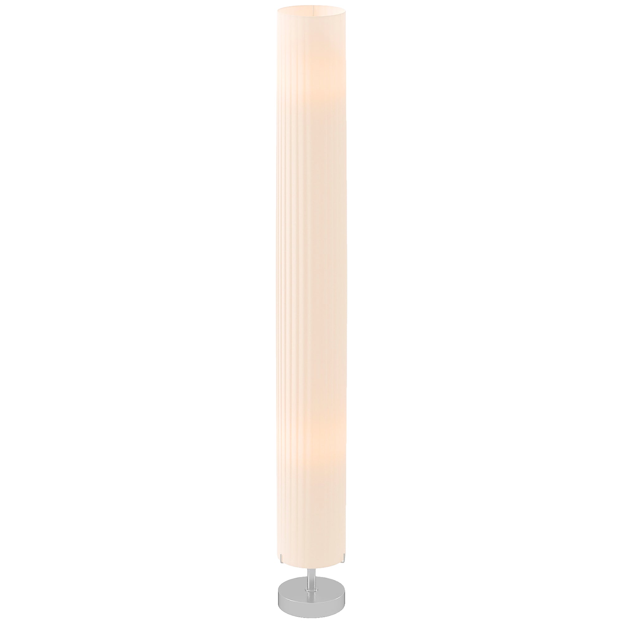 Modern Style Floor Lamp Stand Lamp for Living Room and Bedroom 120 cm White