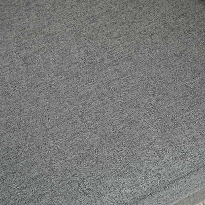 2-Seater Sofa, Couch with Wooden Legs, Linen Look, Padded Sofa, Double Sofa in Modern Style for Living Room, Bedroom, Light Gray