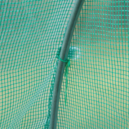 Greenhouse Cover Film 3x2x2m, Waterproof Garden Film with UV Protection, PE Film, Cover for Gardening Greenhouse Tunnel, Tunnel Film for Outdoor Area, Plants, Green