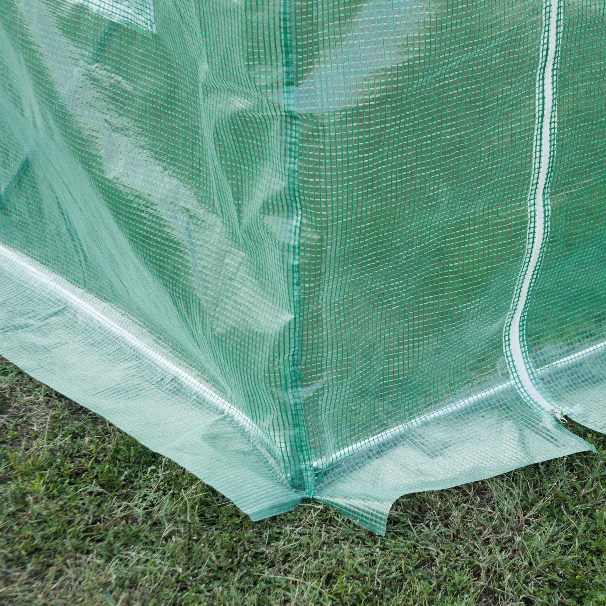 Greenhouse Cover Film 3x2x2m, Waterproof Garden Film with UV Protection, PE Film, Cover for Gardening Greenhouse Tunnel, Tunnel Film for Outdoor Area, Plants, Green