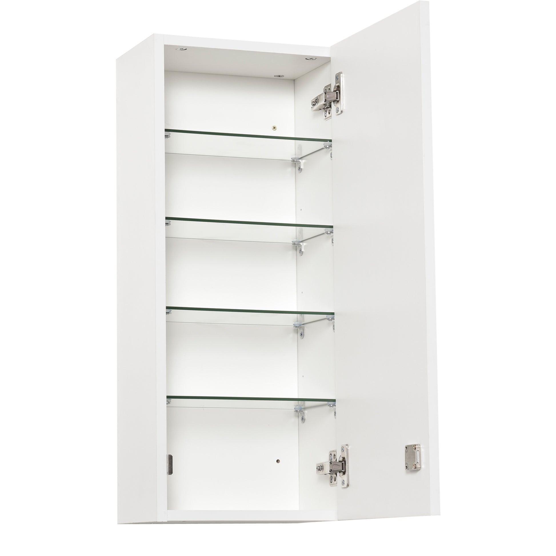 Medicine Cabinet Medicine Cabinet Wall Cabinet Hanging Cabinet with Adjustable Shelf First Aid Cross Lockable for Bathroom Kitchen Hallway White 30x20x70 cm
