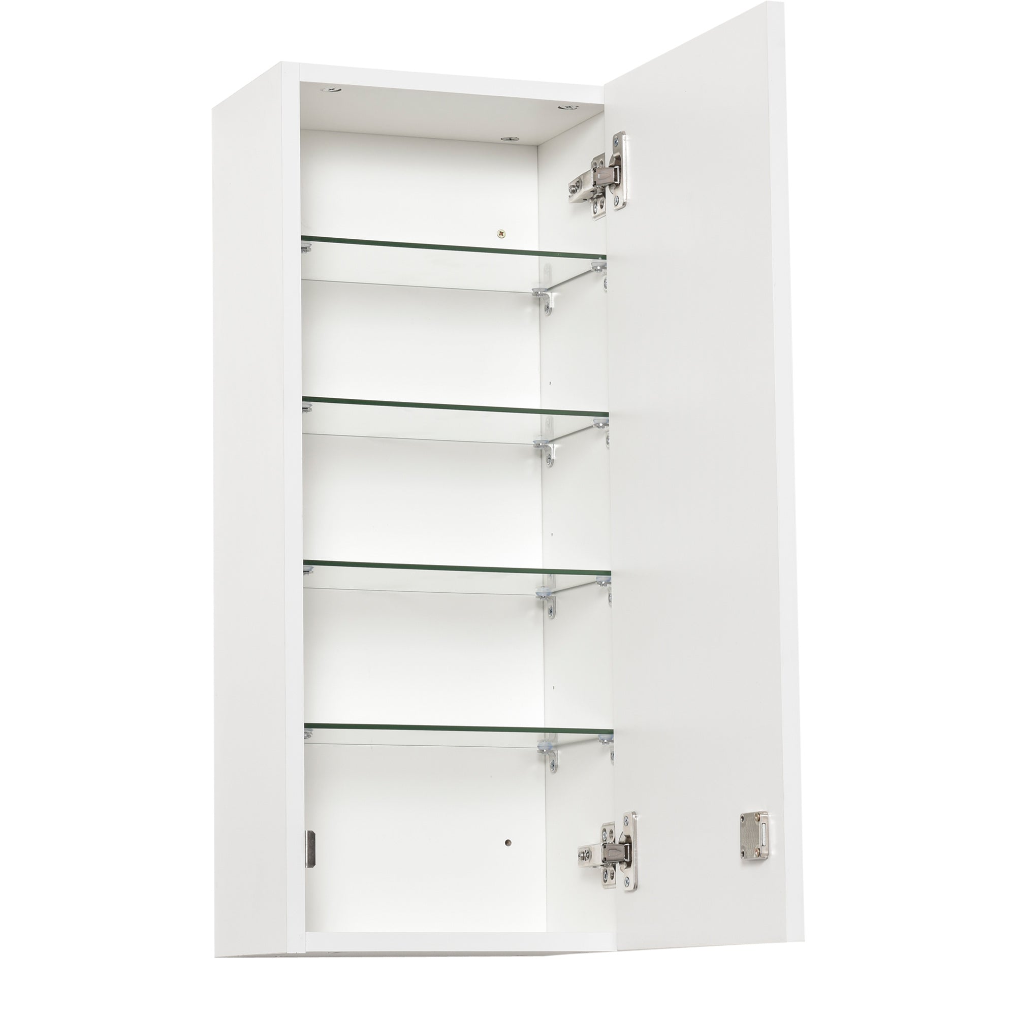 Medicine Cabinet Medicine Cabinet Wall Cabinet Hanging Cabinet with Adjustable Shelf First Aid Cross Lockable for Bathroom Kitchen Hallway White 30x20x70 cm