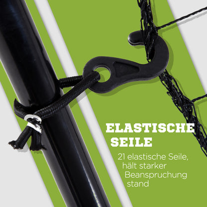 Rebounder for Soccer Rebound Wall Portable with Strike Zone Rebound Net Kickback Rebound Wall Rebound Wall for Baseball Basketball Soccer Goal for Kids and Teens Training 123x174cm, Black