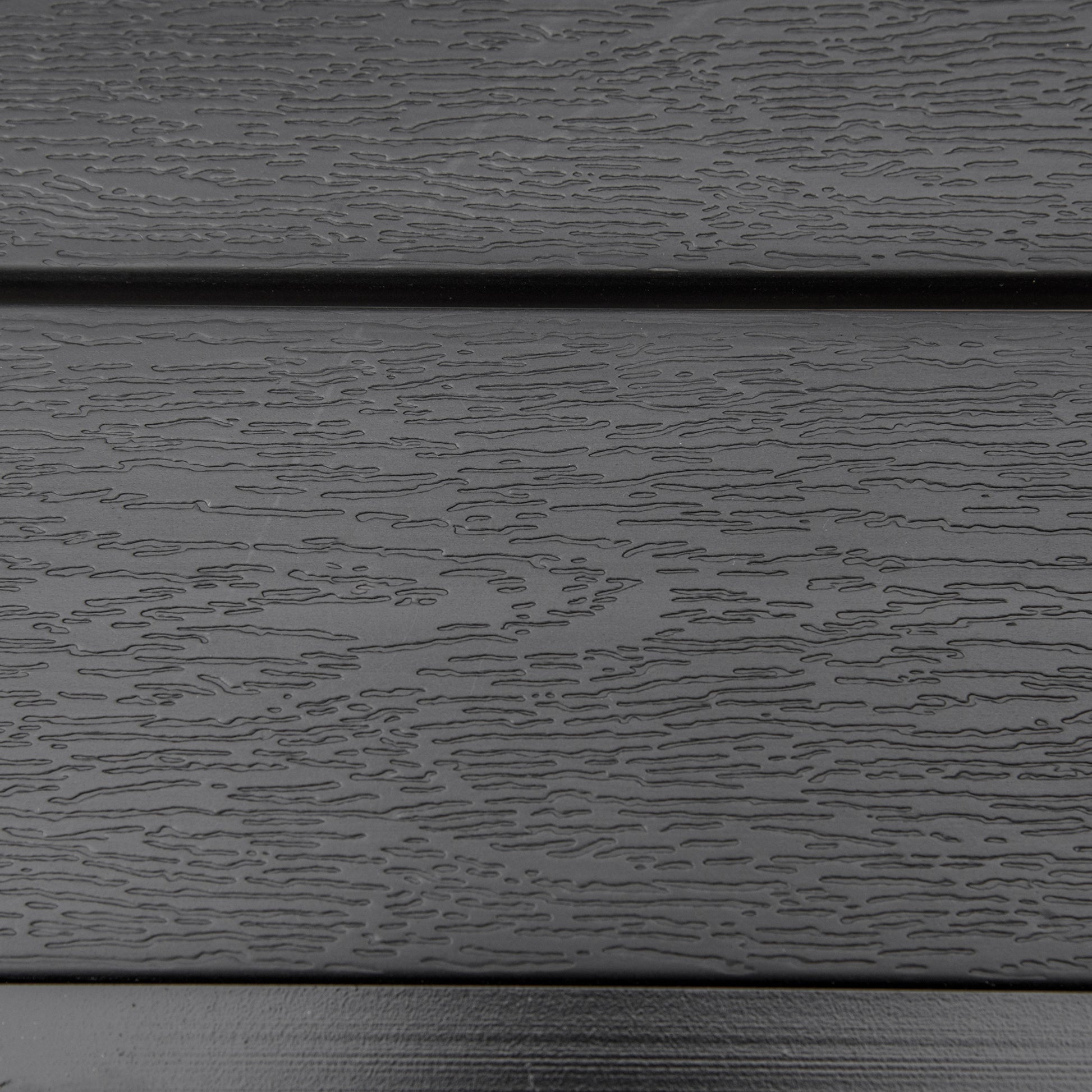 Garden Table for 4 People Dining Table Aluminum Table Outdoor Furniture Lounge Furniture Easy-Care Plastic Black 78 x 78 x 74 cm