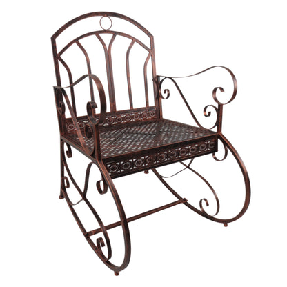 Rocking Chair Garden Swing Sessel Swinging Chair Metal Relax Chair