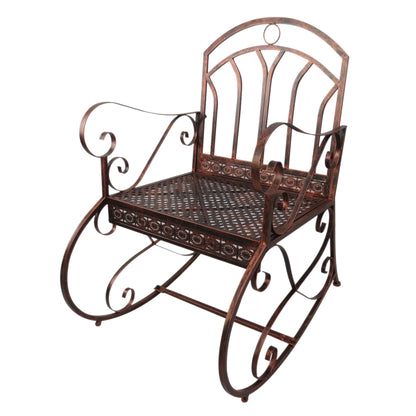 Rocking Chair Garden Swing Sessel Swinging Chair Metal Relax Chair