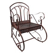 Rocking Chair Garden Swing Sessel Swinging Chair Metal Relax Chair