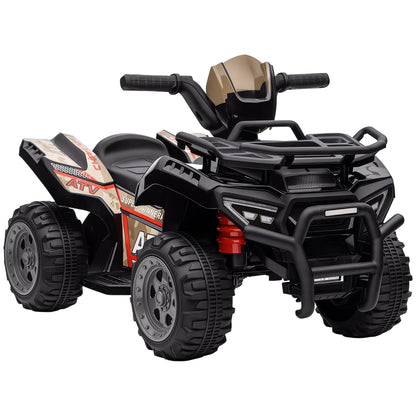 Kids Quad Electric 6V Children's Quad with Forward Function, Music, Electric Quad for Kids 1.5-3 Years Black