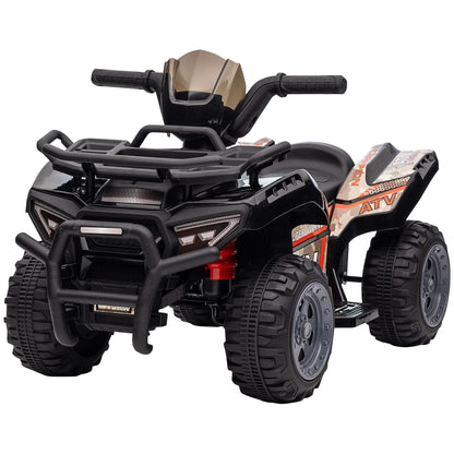 Kids Quad Electric 6V Children's Quad with Forward Function, Music, Electric Quad for Kids 1.5-3 Years Black