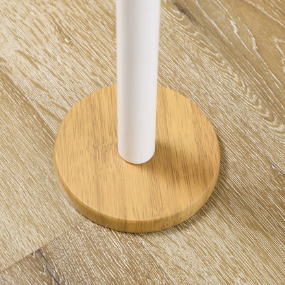 Bar Table Set with 1 Drawer, 2 Shelves, Removable Basket, and Wine Rack Furniture Set with 119x38.5x88.5 cm High Table and 2 Stools of 29x29x55 cm for Dining Kitchen White