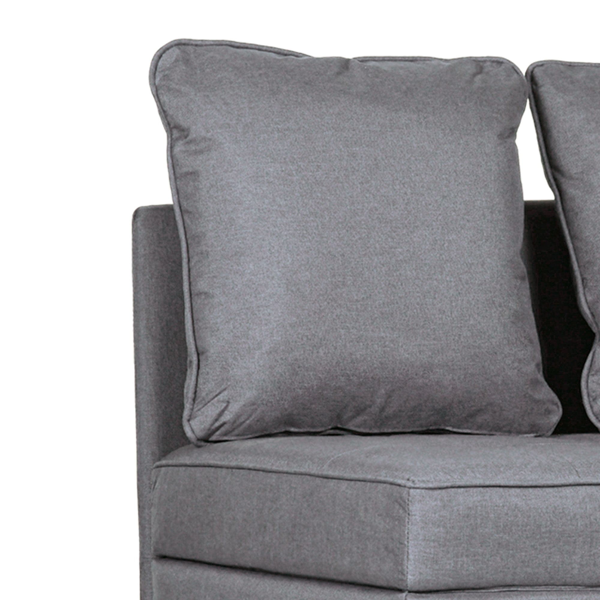 Sleeper Chair 3-in-1 Pull-Out Sofa Bed with Bed Function 2 Seater Sofa with Adjustable Backrest, Side Pocket, Cushion, Casters, up to 300 kg, for small space Dark Gray