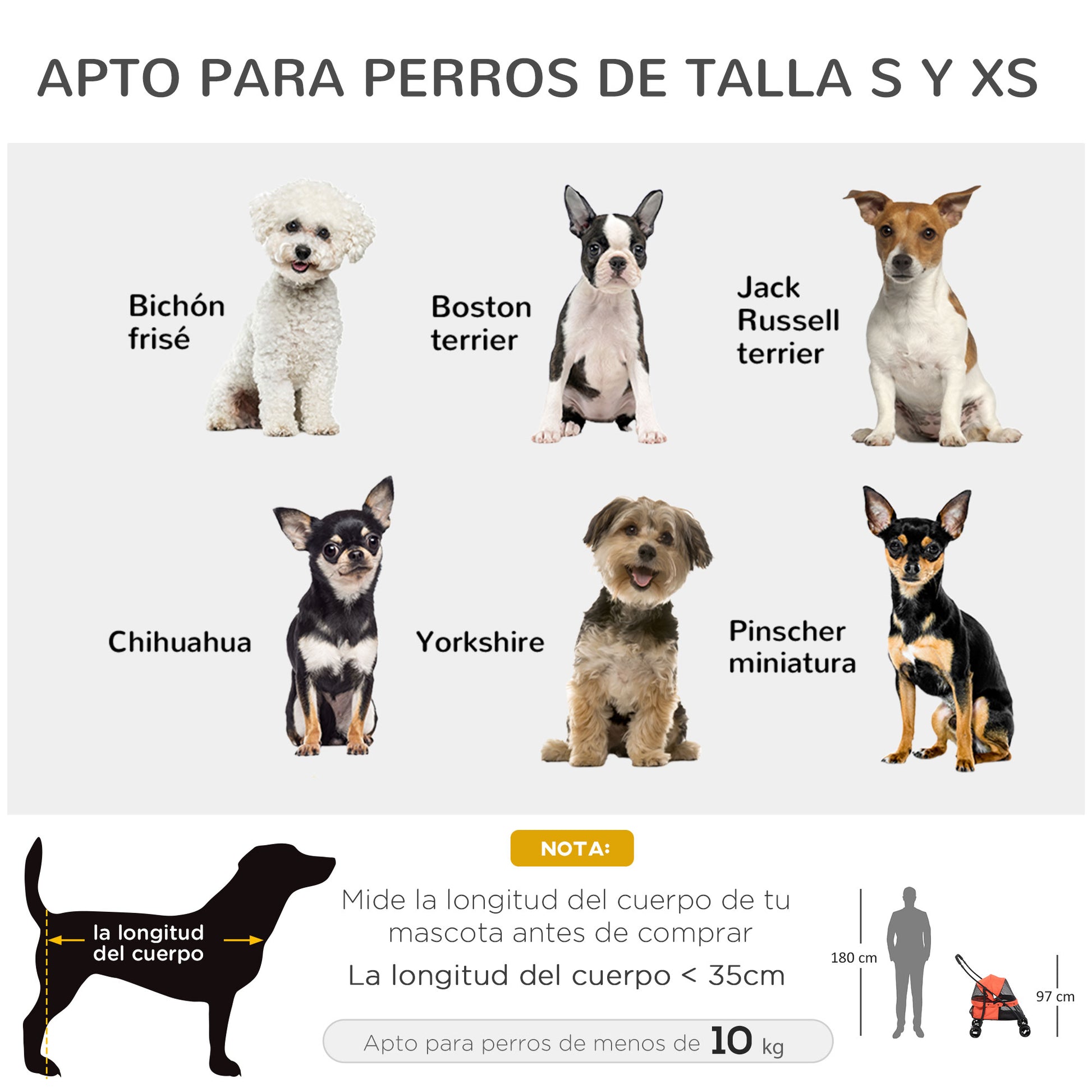 Folding Pet Stroller for Small Dogs with Mesh Windows Washable Cushion Safety Straps Steel Frame Holds 15 kg Red