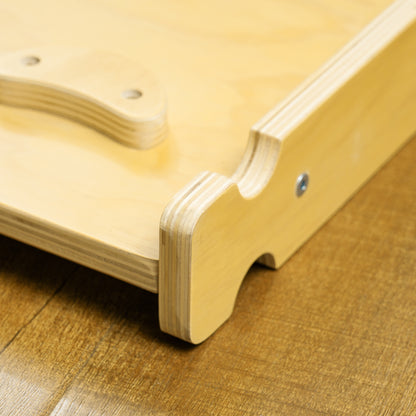 4 in 1 Climbing Frame Set with Slide, Climbing Triangle for Sliding and Climbing, Wooden Climbing Toy, for Children 1.5-4 Years, Indoor, Natural Wood