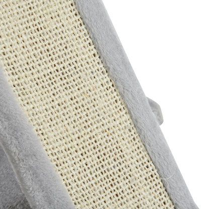 Cat Tree 83 cm Small Cat Scratching Post with Sisal Columns, Cat Scratching Tree, Cat Climbing Tree, Cat Tree, Cat Furniture Play Tree for Small Cats, Light Gray