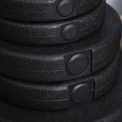 Dumbbell Set, Dumbbells Set with Weights, Adjustable 5kg, 2.5kg, 1.5kg Dumbbells for Men and Women, Dumbbell Set for Home, Gym, Strength Training