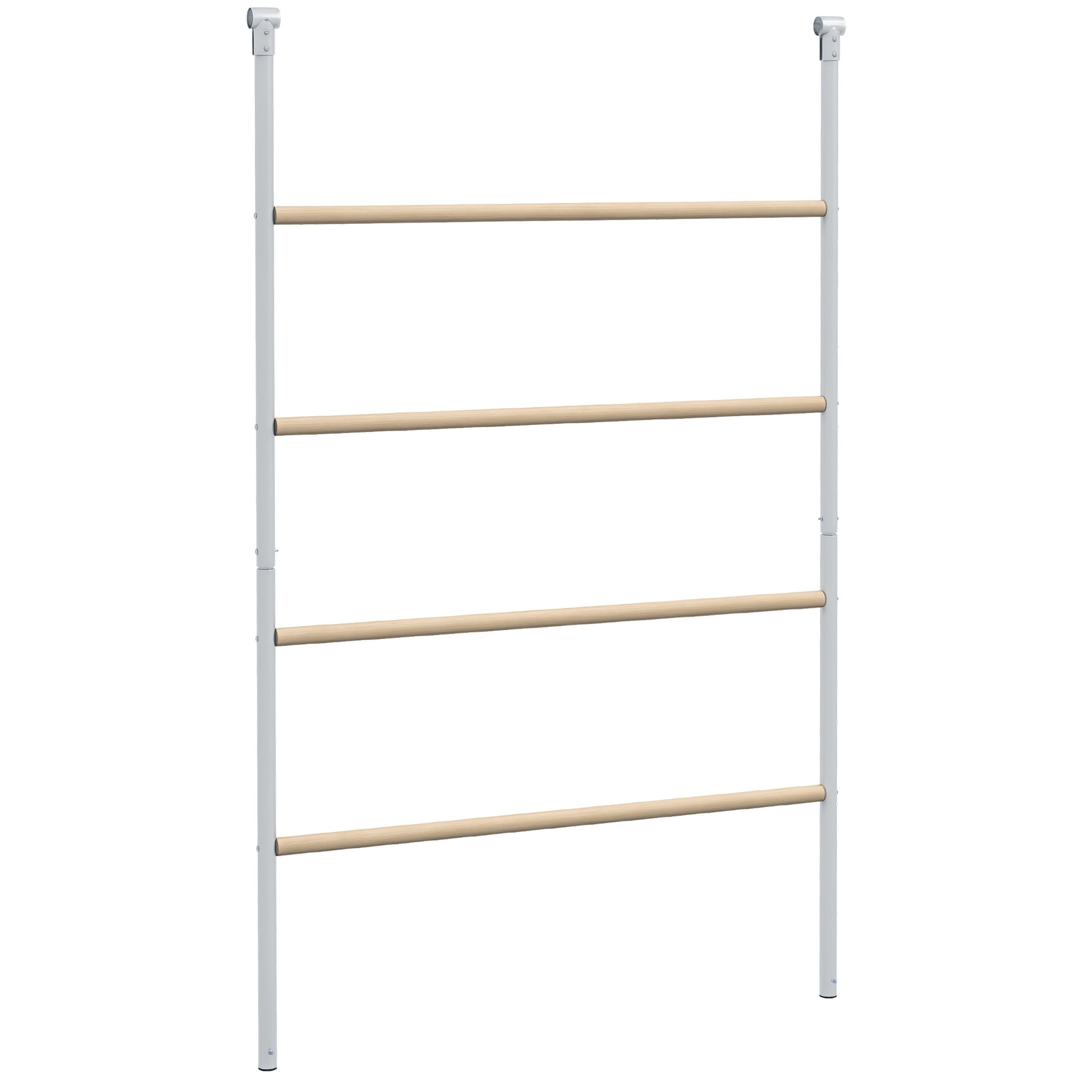 Wooden Chicken Perch Ladder, Chicken ladder Chicken playground Perch Climbing frame for 4-6 chickens 140 x 86 x 2.5 cm Natural wood