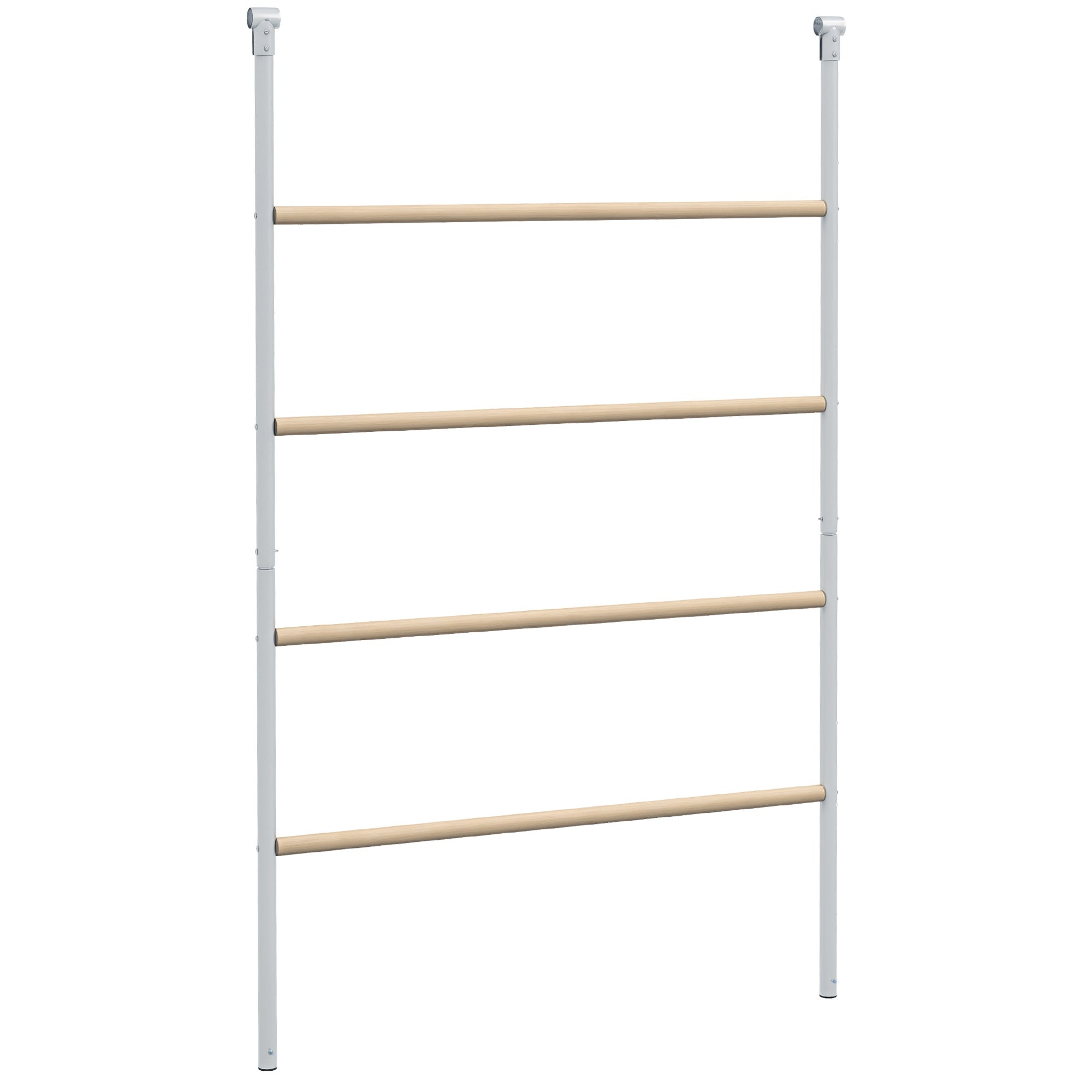 Wooden Chicken Perch Ladder, Chicken ladder Chicken playground Perch Climbing frame for 4-6 chickens 140 x 86 x 2.5 cm Natural wood