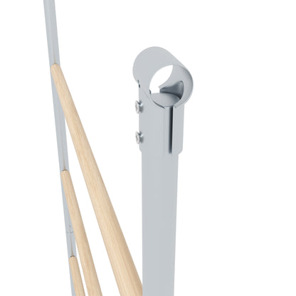 Wooden Chicken Perch Ladder, Chicken ladder Chicken playground Perch Climbing frame for 4-6 chickens 140 x 86 x 2.5 cm Natural wood