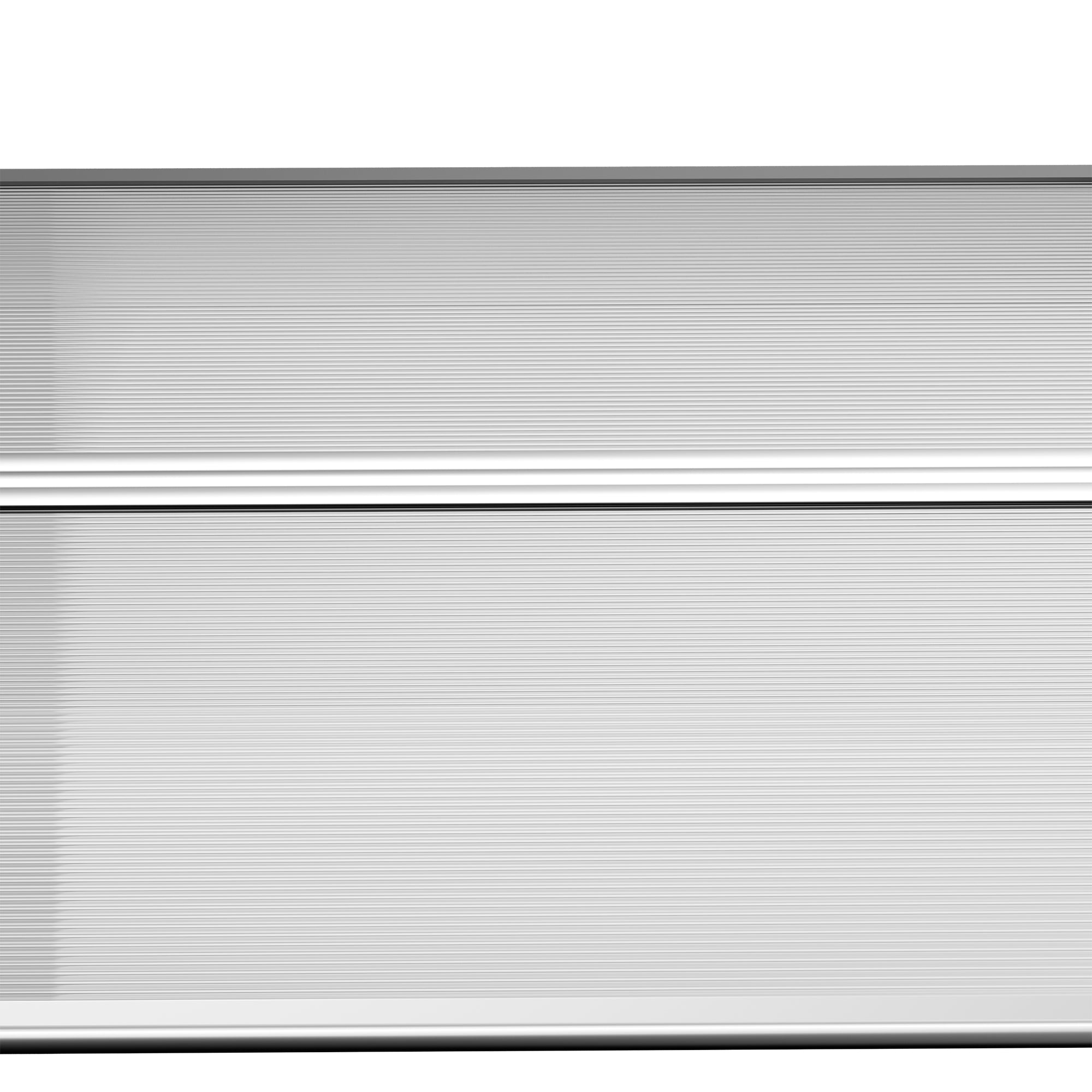 Door Canopy Awning 90 x 295 cm, Arch Canopy with UV Protection, Front Door Canopy Sunshade made of Polycarbonate Rain Shelter for Outdoor, White
