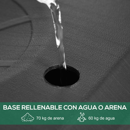 SPORTNOW Adjustable Height Basketball Hoop 178-208 cm with Wheels Basketball Hoop for Kids +6 Years with Fillable Base for Outdoor 75x56x210-240 cm Yellow and Black